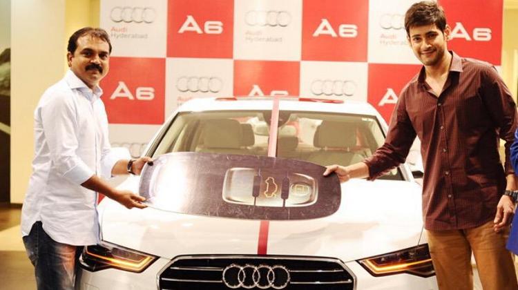 Mahesh Babu gifts Audi A6 Matrix Car to ‘Srimanthudu’ director Koratala Siva