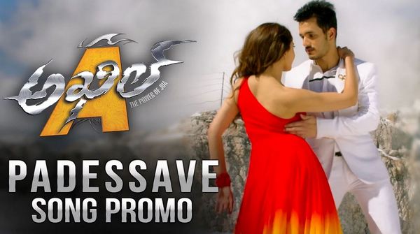 Padessave Song Promo Akhil Movie Akhil Akkineni, Sayyeshaa Saigal