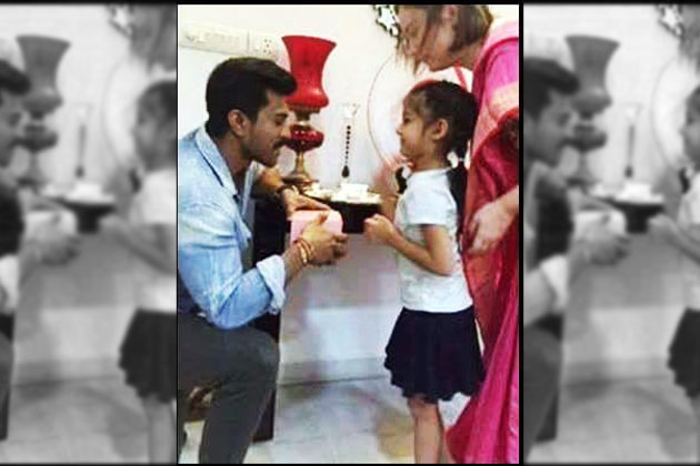 Pawan Kalyan’s daughter ties Rakhi to Ram Charan!