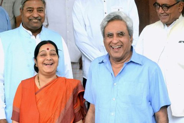 Sushma Swaraj’s Husband Passed Witty Comment on Union Minister