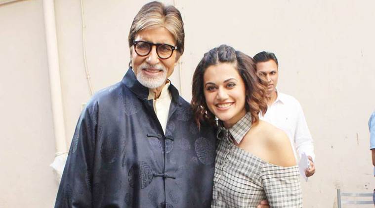 Taapsee’s Effort to Act Next to Amitabh