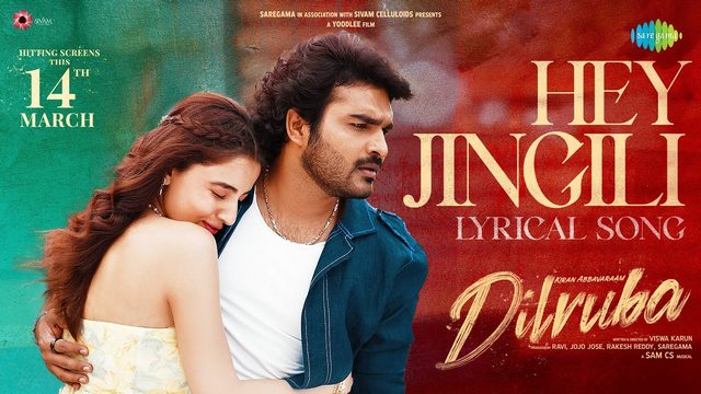 Hey Jingili Full Video Song HD 4K Dilruba Telugu Movie Dilruba Video Songs Kiran Abbavaram Rukshar Dhillon Sam CS