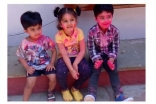 Mahesh Babu’s Daughter Sitara Ghattamaneni playing Holi Clebrations Photos