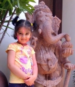 Mahesh Babu’s Daughter Sitara Ghattamaneni playing Holi Clebrations Photos