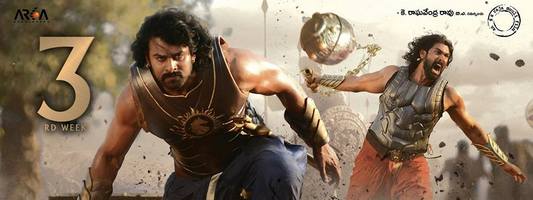 Baahubali 3RD Week Ultra HD Posters, Wallpapers | Prabhas, Rana Daggubati, Anushka Shetty, Tamanna Bhatia