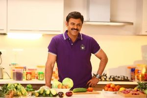 Babu Bangaram Team In Chennai For The Shoot Of Last Song