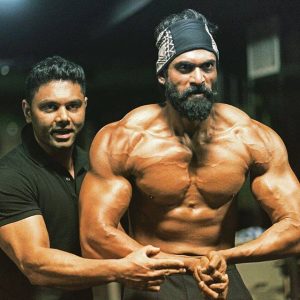 Rana Daggubatti shares picture of his Bhallala Deva Avatar for Baahubali -2!