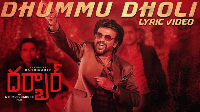 Dhummu Dholi Full Video Song HD 1080P | DARBAR Telugu Movie DARBAR